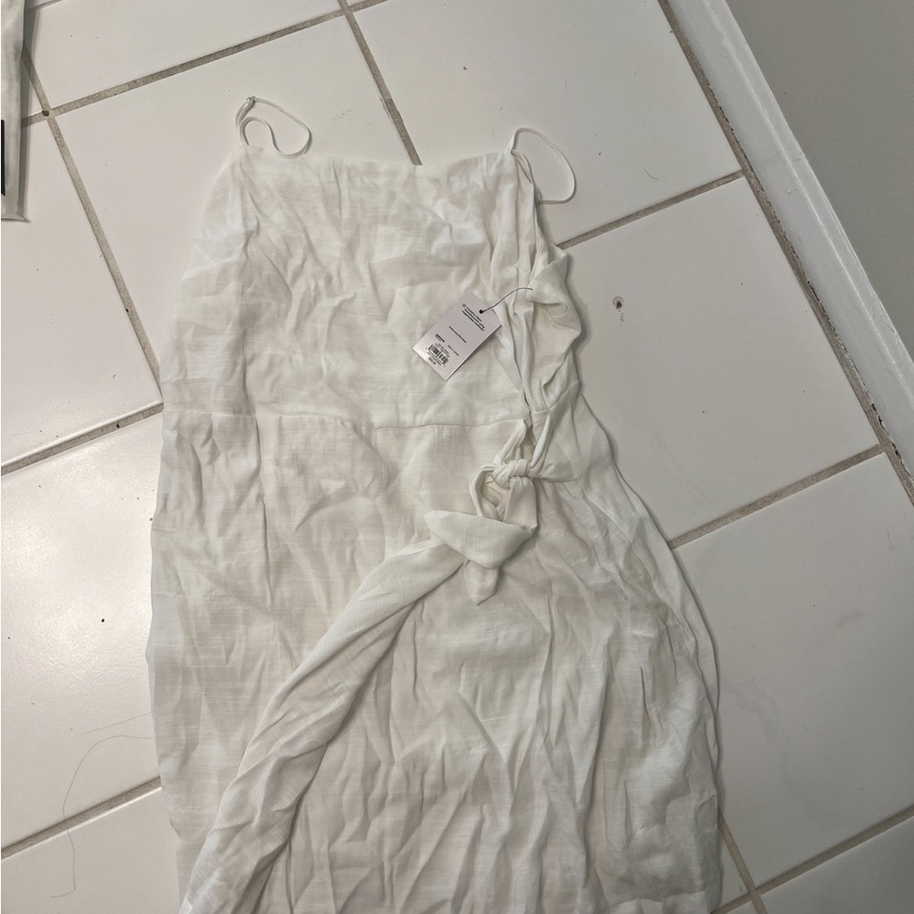Nine West Ivory Textured Dress